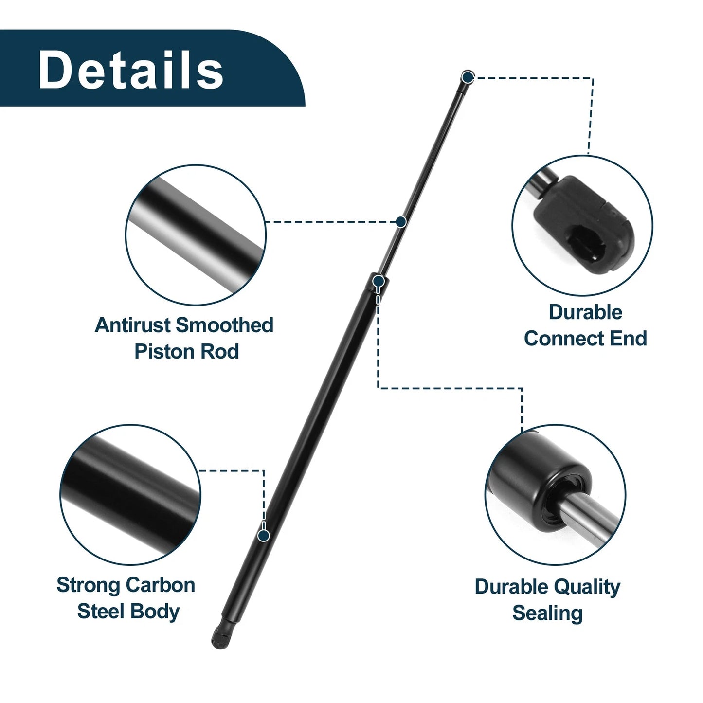 Rear Hatch Lift Supports Struts for GMC Acadia