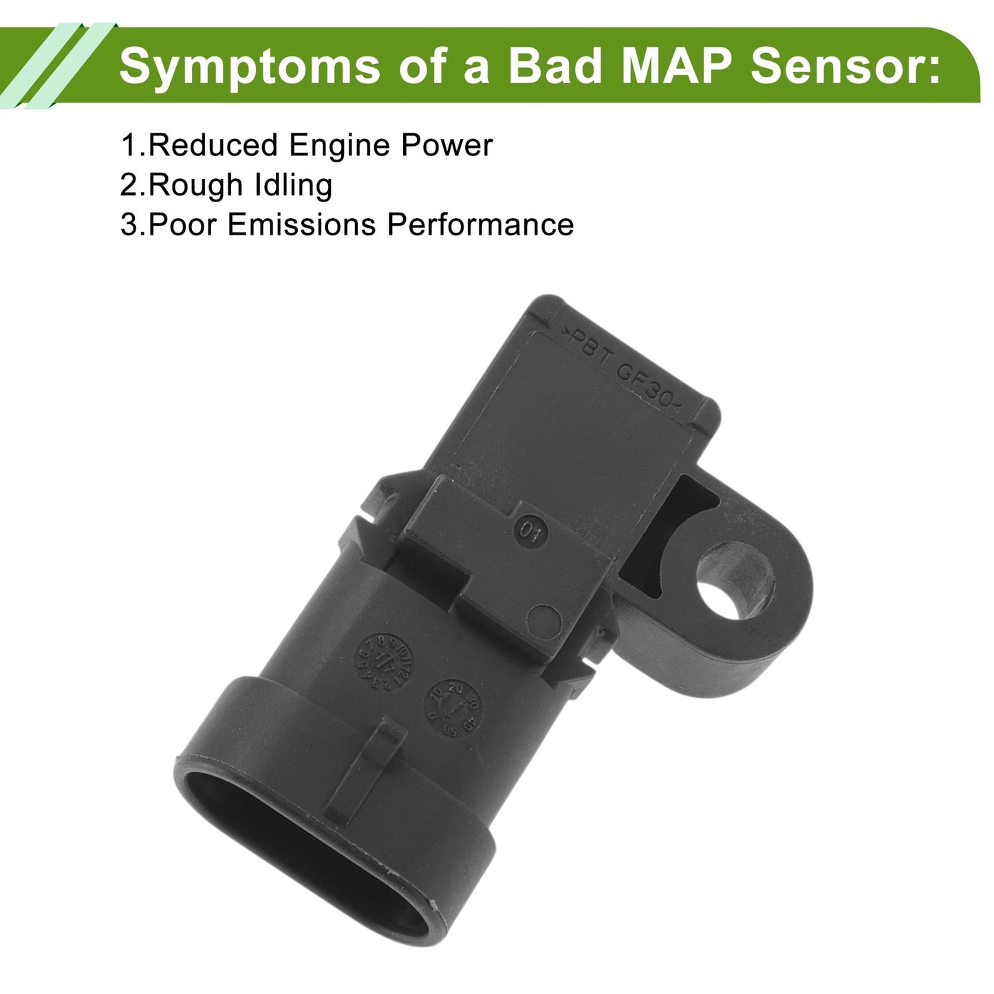 MAP Sensor for CHEVROLET Cruze 1.6 (2010 - 2016)