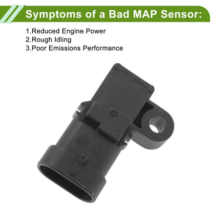 MAP Sensor for CHEVROLET Cruze 1.6 (2010 - 2016)
