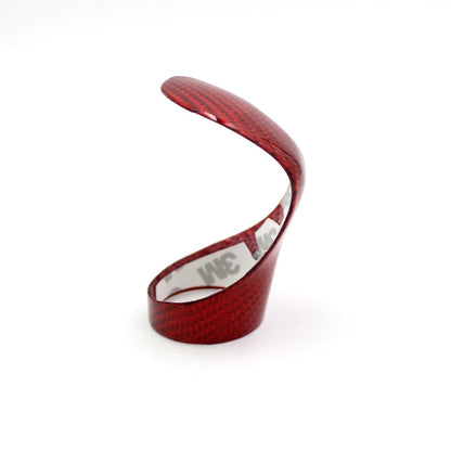 Red Carbon Fiber Gear Shift Knob Head Cover Trim Fit For Lexus ES350 ES300h