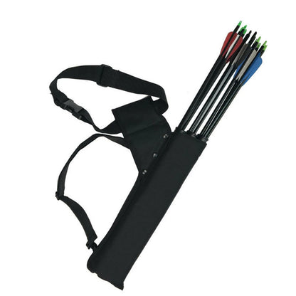 3 Tube Archery Arrow Quiver Adjustable for Traditional Bow