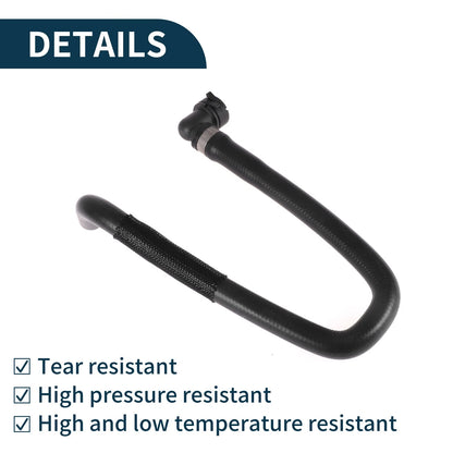Radiator Hose Warm Air Inlet Pipe for Volvo S60 (2001-2007) 1 x Rubber Black