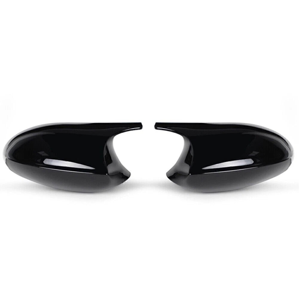 Gloss Black Rear Side Mirror Covers for BMW E90 E91 E92 E93 (2006-2012)