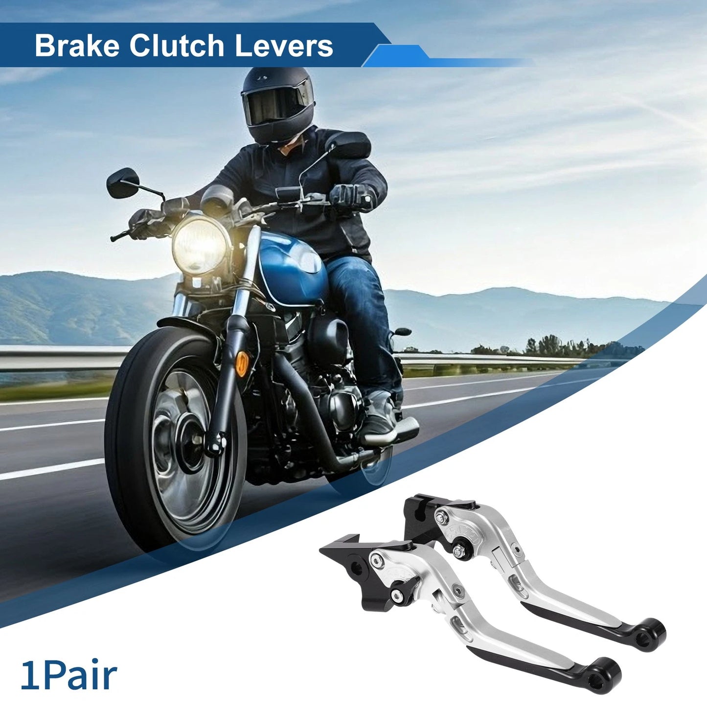 Adjustable Brake Clutch Lever 1Pair for Yamaha MT-07 (2014-2022)