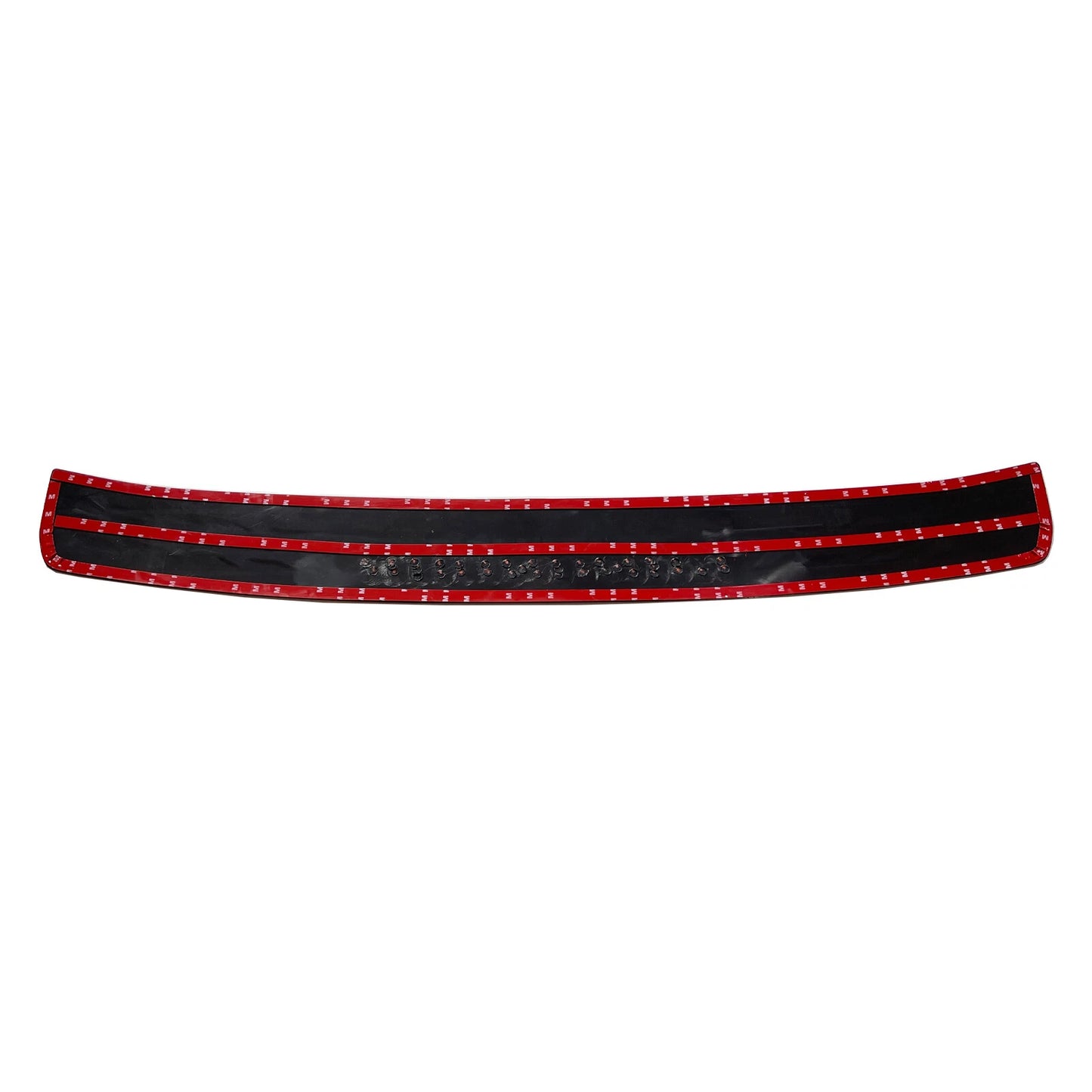 Red Rear Bumper Step Door Scuff Plate for Toyota Fortuner (2015-2022)