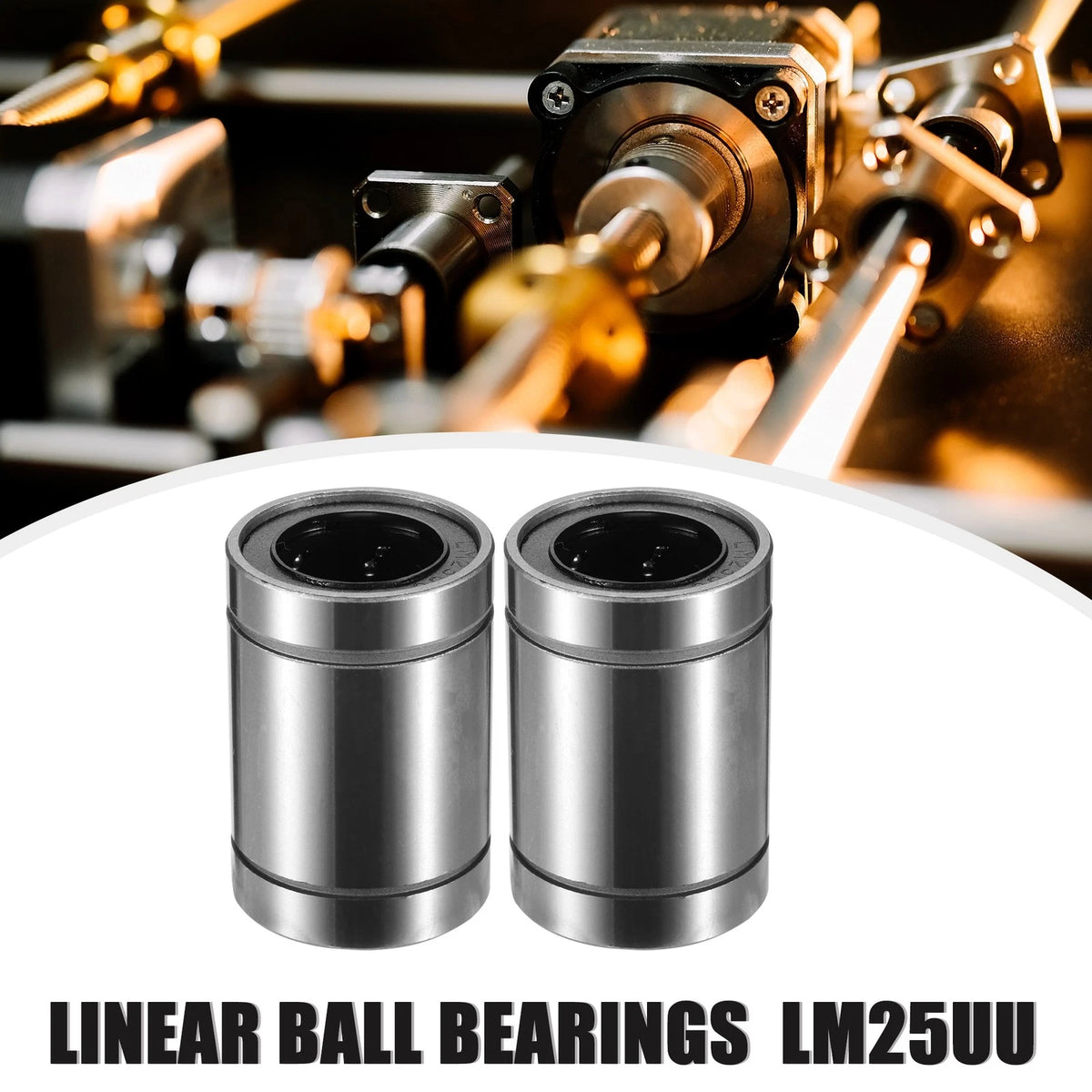 4 x 25mm IDx40mm ODx59mm Length Linear Ball Bearings for Car