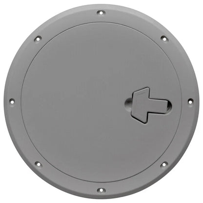 Access Hatches - Grey Round Removable Lid for CAN-SB® Made in Italy