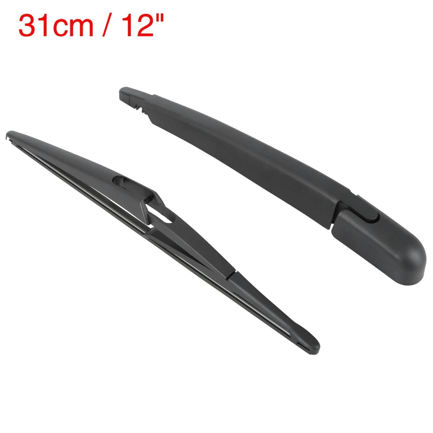12" Rear Windshield Wiper Blade Arm Set for Nissan Juke (2010-2020)