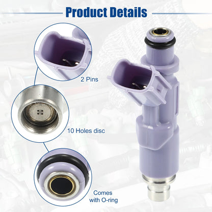 6 x Fuel Injector Nozzles for Lexus IS300 (1999-2005) 3.0L