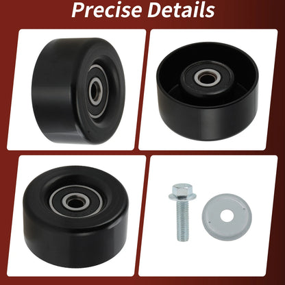 Accessory Drive Belt Idler Pulley for Toyota RAV4, Sienna, Lexus (2001-2023)