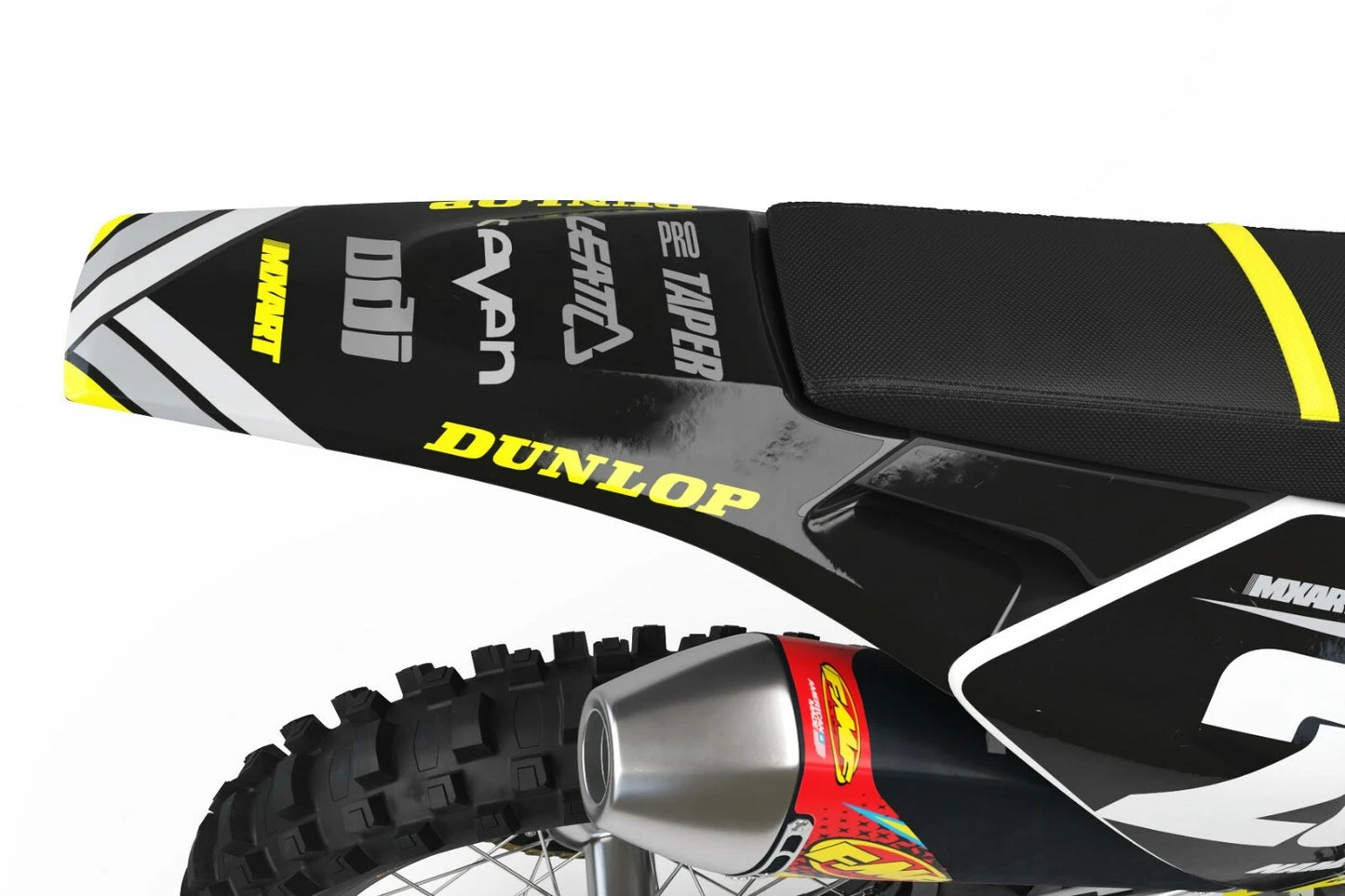 Custom Graphics Kit Decals for Husqvarna TC 50 (2017-2020)