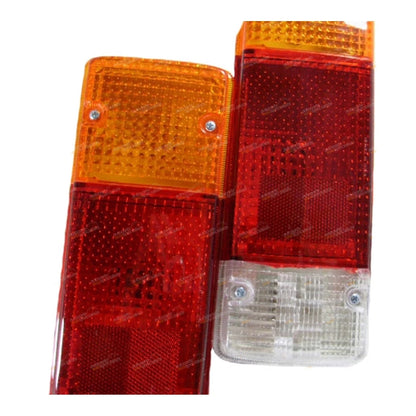 2 x Trayback Ute Round Tail Lights for Toyota Landcruiser (1985–2016)