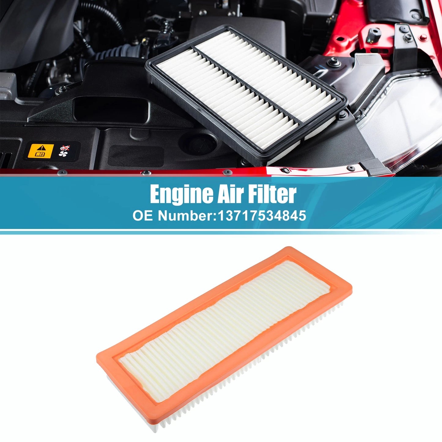 Engine Air Filter for BMW MINI COUNTRYMAN COUPE JCW (2011-2016)