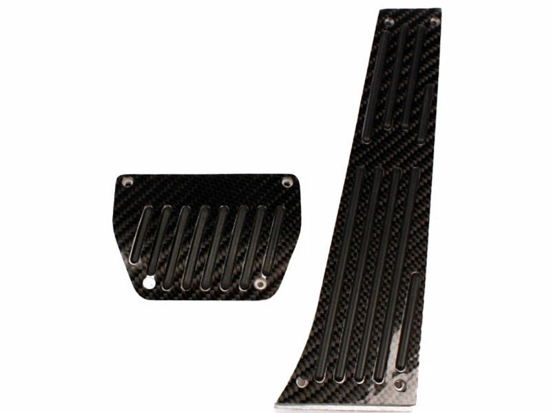 Black Carbon Look AT Pedals for BMW E28 E34 E39 E60 E61 (1982-2010)