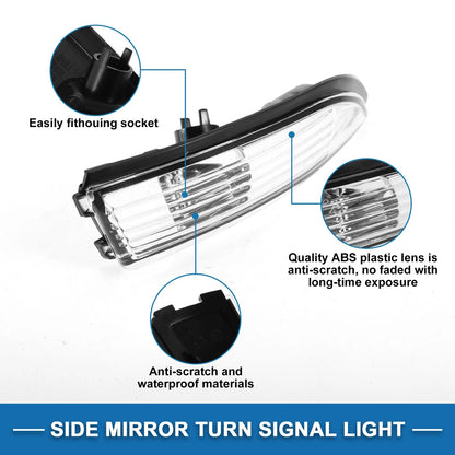 Right LED Turn Signal Light for Ford Fiesta (2011-2019)