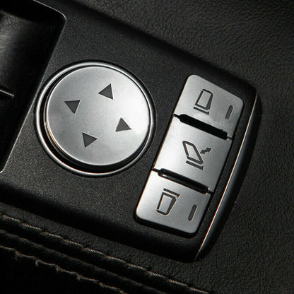 ABS Door Window Lift Switch Cover Trim for Tesla Model S/X (2012-2023)