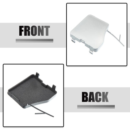Front Right Tow Hook Cover for Subaru Forester (2015-2018) Silver Tone
