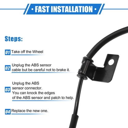 ABS Wheel Speed Sensor Front Left for Kia Optima (2012-2016)