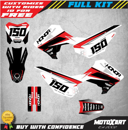 Custom Graphics Full Kit for Honda CRF 110 (2013-2018) Stickers