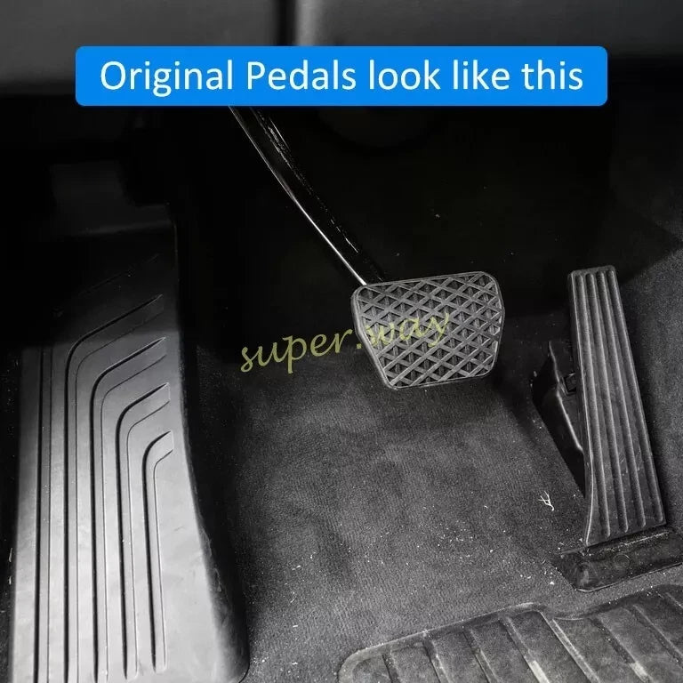 Footrest Dead Gas Brake Pedal Cover Set for BMW X5 X6 X7 (2019–2020)
