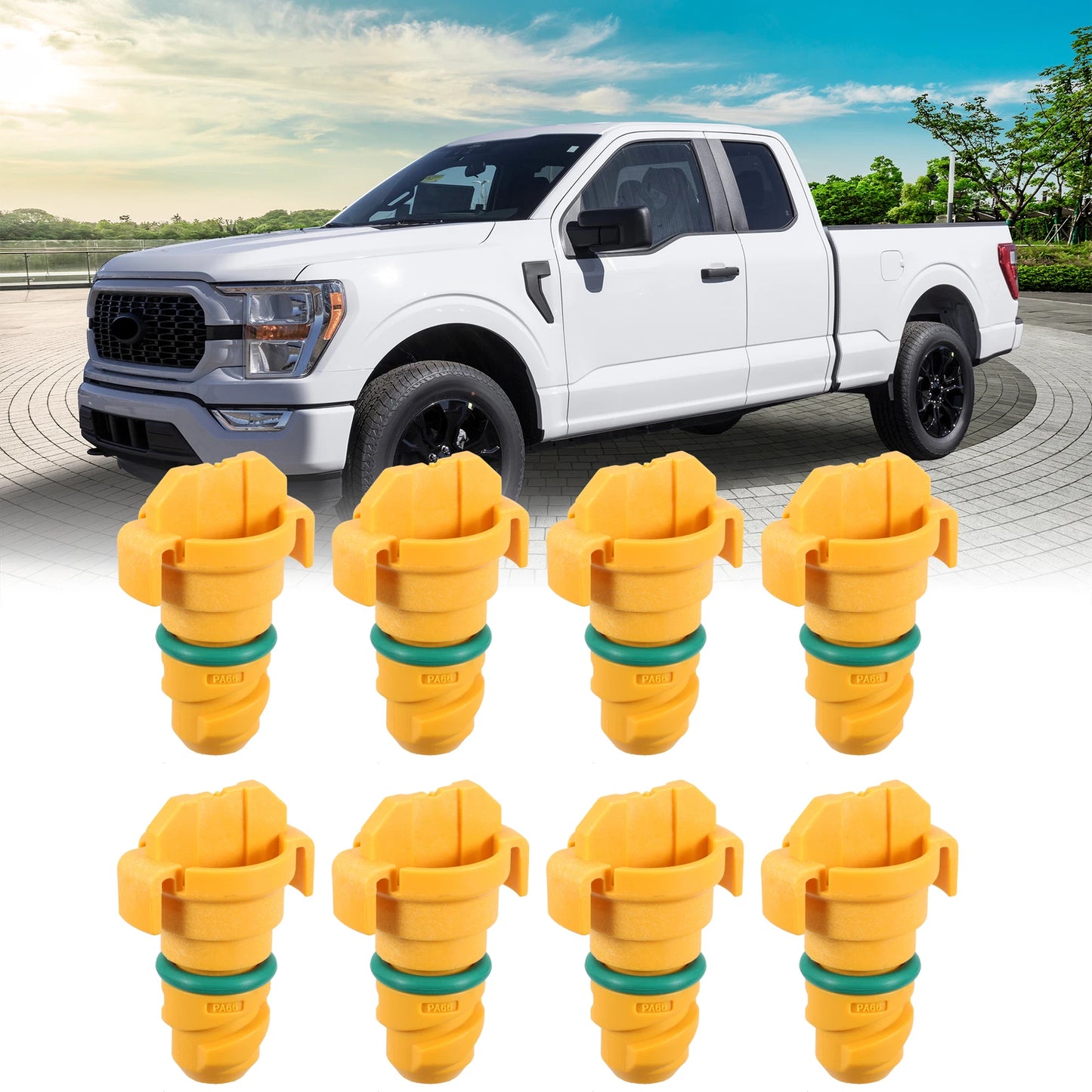 8 x ABS Engine Oil Drain Plug for Ford F150 (2015-2018)