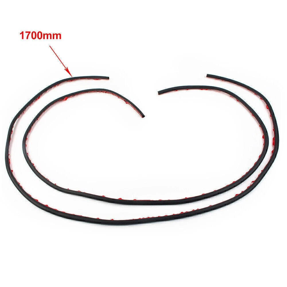 Rubber Seal Gaskets for Harley Touring Saddlebag Lids (2014-2023)