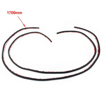 Rubber Seal Gaskets for Harley Touring Saddlebag Lids (2014-2023)