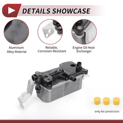 Engine Oil Cooler for BMW F01 F02 730i N52n (2008-2015)