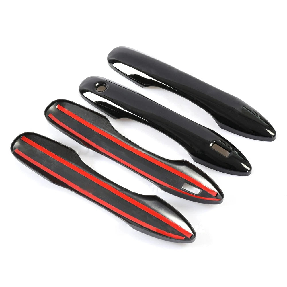 Black ABS Door Handle Cover for Toyota Camry (2018-2019)