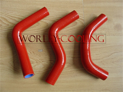 Silicone Radiator Hose for Suzuki Swift 1.3 G13 GTI (1989-2000) Red