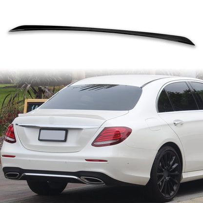 ABS Boot Spoiler for Mercedes Benz W213 Obsidian Black (2017-2023)