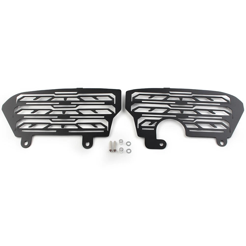 Radiator Guard Cover Grill Black for Honda CRF1000L Africa Twin (2016-2019)