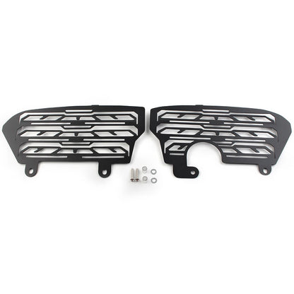 Radiator Guard Cover Grill Black for Honda CRF1000L Africa Twin (2016-2019)