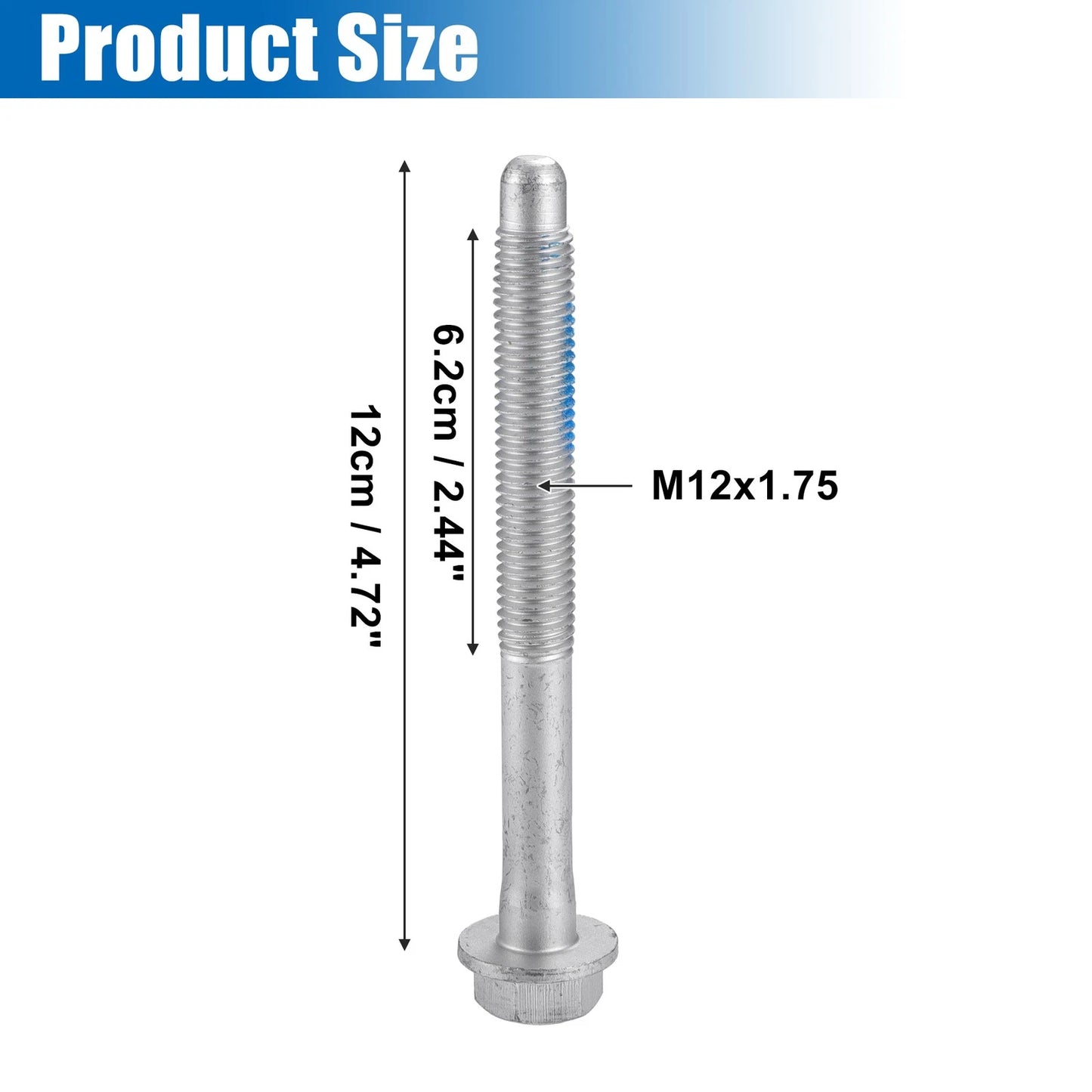 M12x1.75 Car Mount Cushion Bolts for Chevrolet Silverado 1500