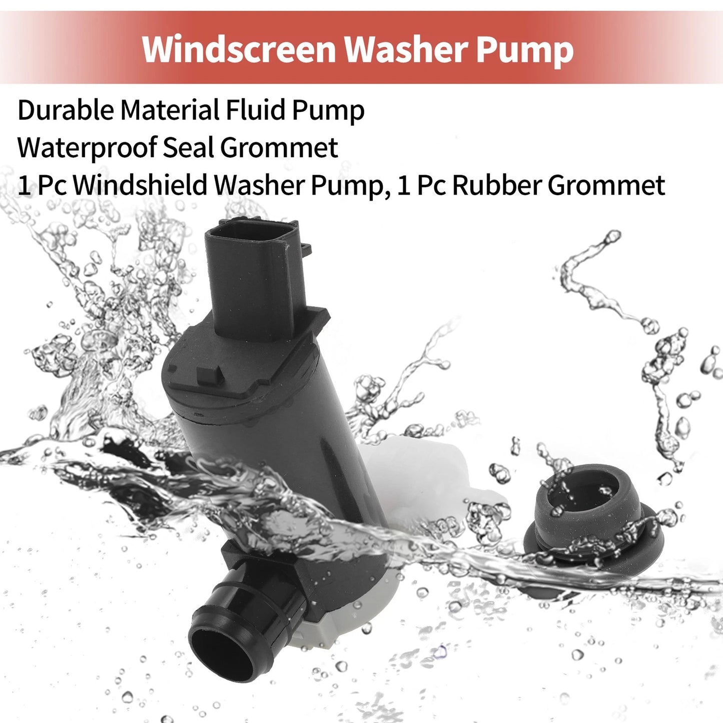 Windshield Washer Pump w/ Grommet for Honda HR-V (2016-2023)