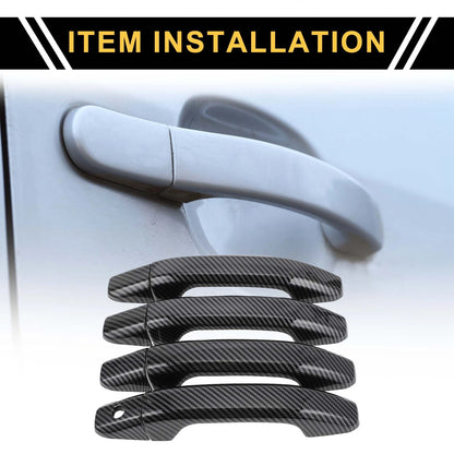 4pcs Exterior Door Handle Cover for Chevrolet Silverado 1500