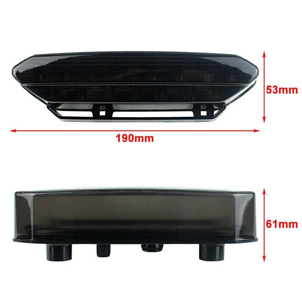 Smoke LED Tail Light Assembly for Yamaha YFZ450 (2006-2009)