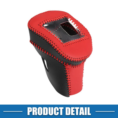 Gear Shift Knob Cover for Nissan Rogue 2021-2023 Black Red