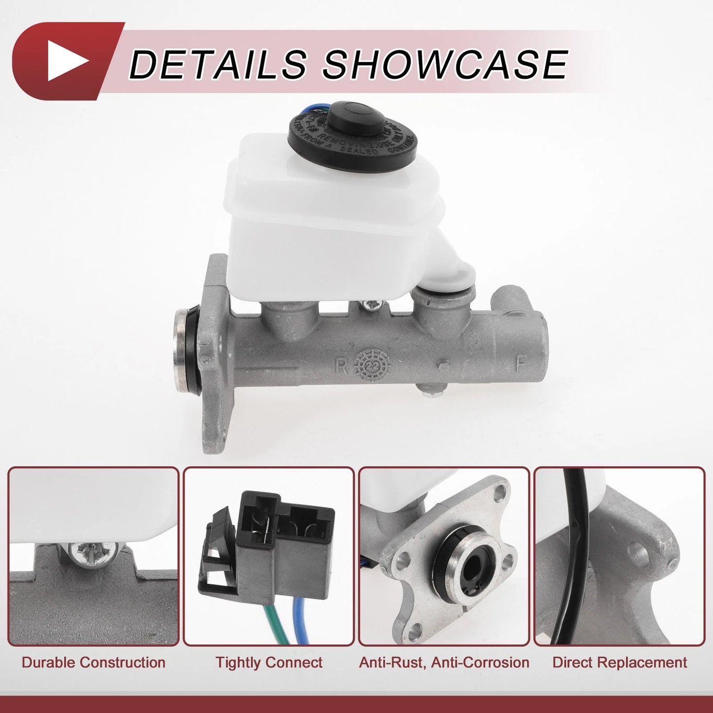 Brake Master Cylinder with Reservoir for Toyota Hilux 2WD Pickup (2005-2015)
