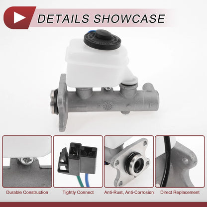 Brake Master Cylinder with Reservoir for Toyota Hilux 2WD Pickup (2005-2015)