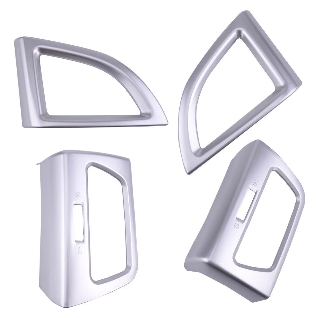 4 x Chrome Air Condition Vent Outlet Trim Covers for Honda CR-V (2012-2016)