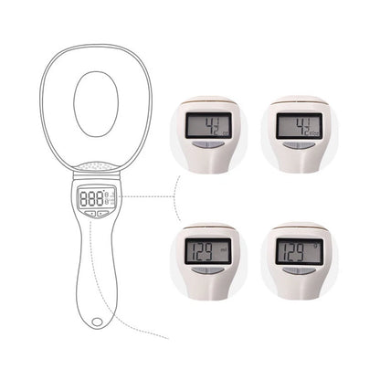 Digital Measuring Spoon 800g/0.1g Precision Scale with LCD Screen