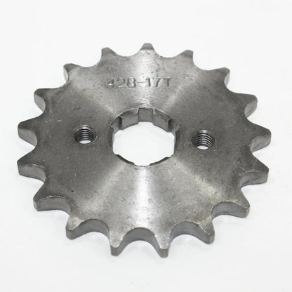 20mm 17T Front Sprocket for PIT TRAIL QUAD DIRT BIKE ATV BUGGY