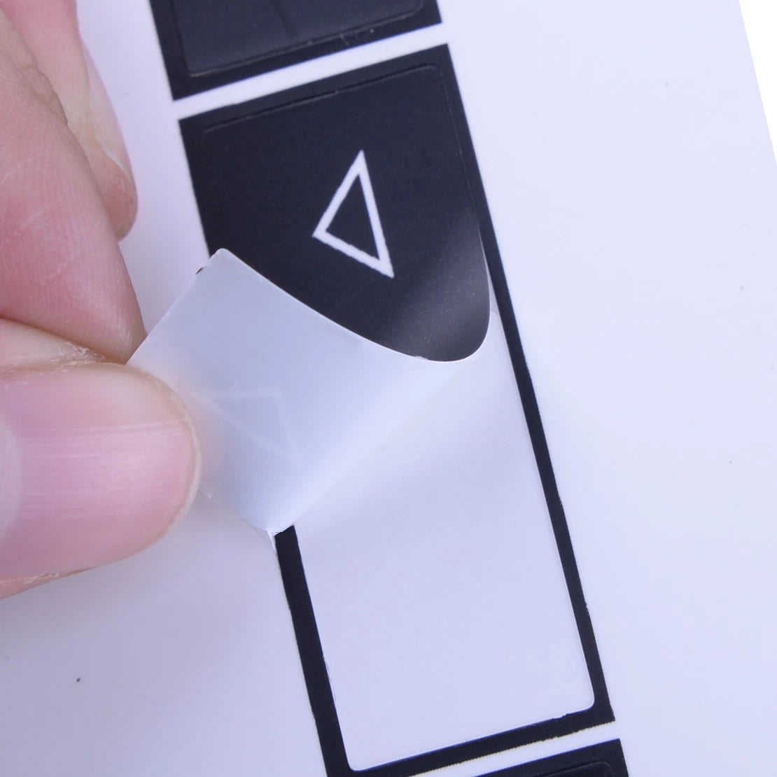 Black Climate Control Button Repair Cover for Mercedes Benz
