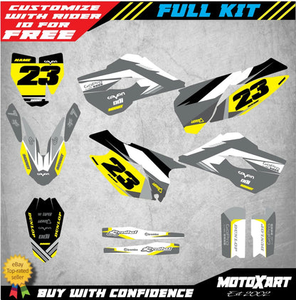 Graphic Kit for Husqvarna TC 85 (2014-2017) - SHADES Style Stickers