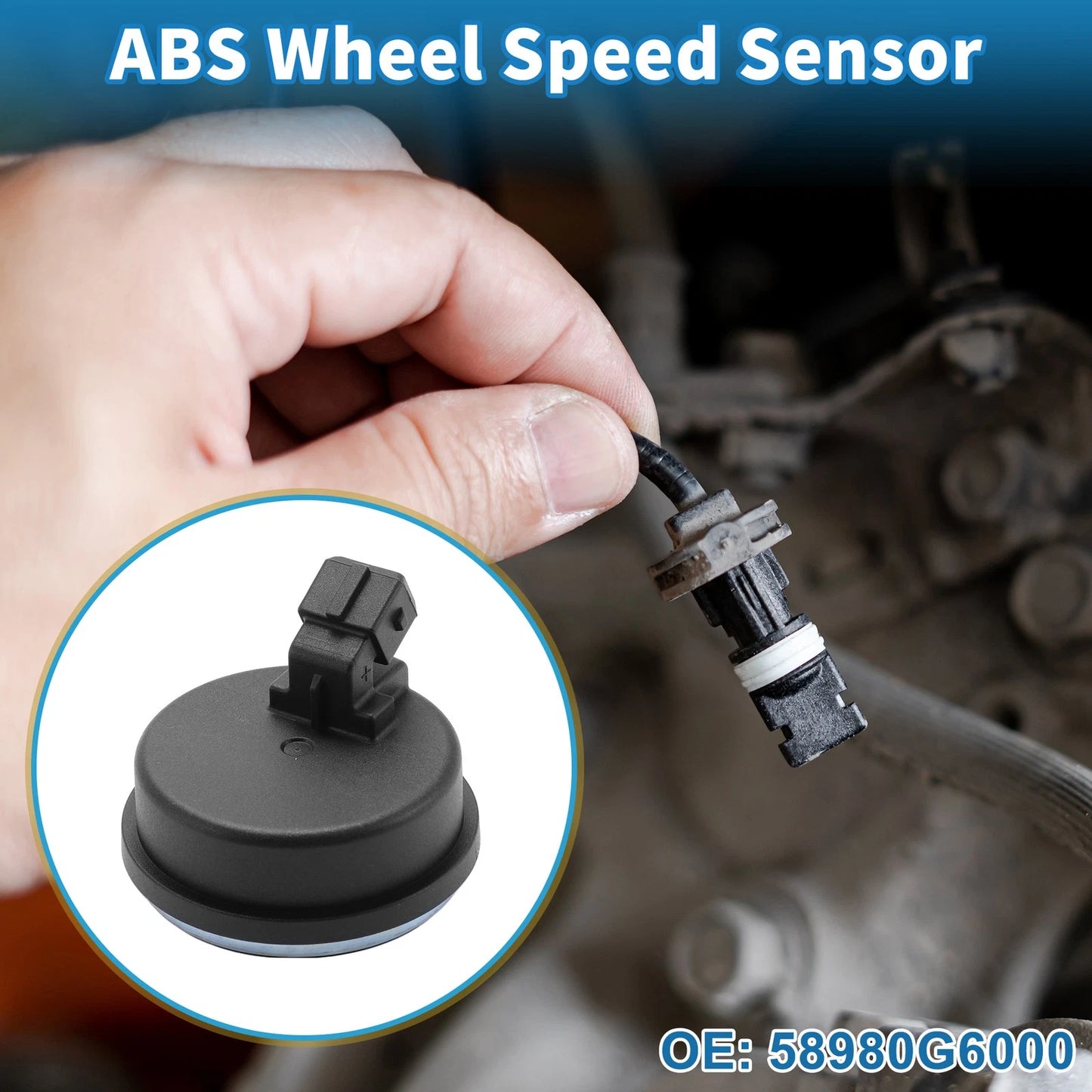 ABS Wheel Speed Sensor for Kia Picanto (2017-2020)