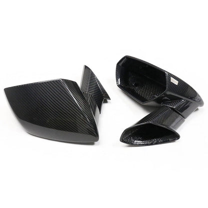 Carbon Fiber Replace Mirror Shell Cover For Lamborghini LP600/610/620 Huracan