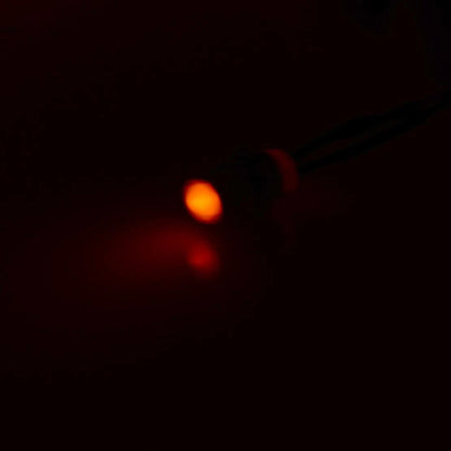 10Pcs 8mm LED Indicator Lights for Car Boat Dash Panel