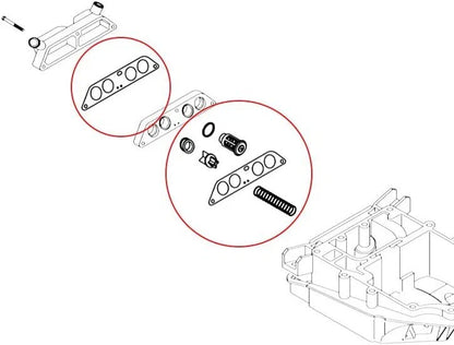 Thermostat for Johnson Evinrude 85-140HP V4 Models 1980-1995