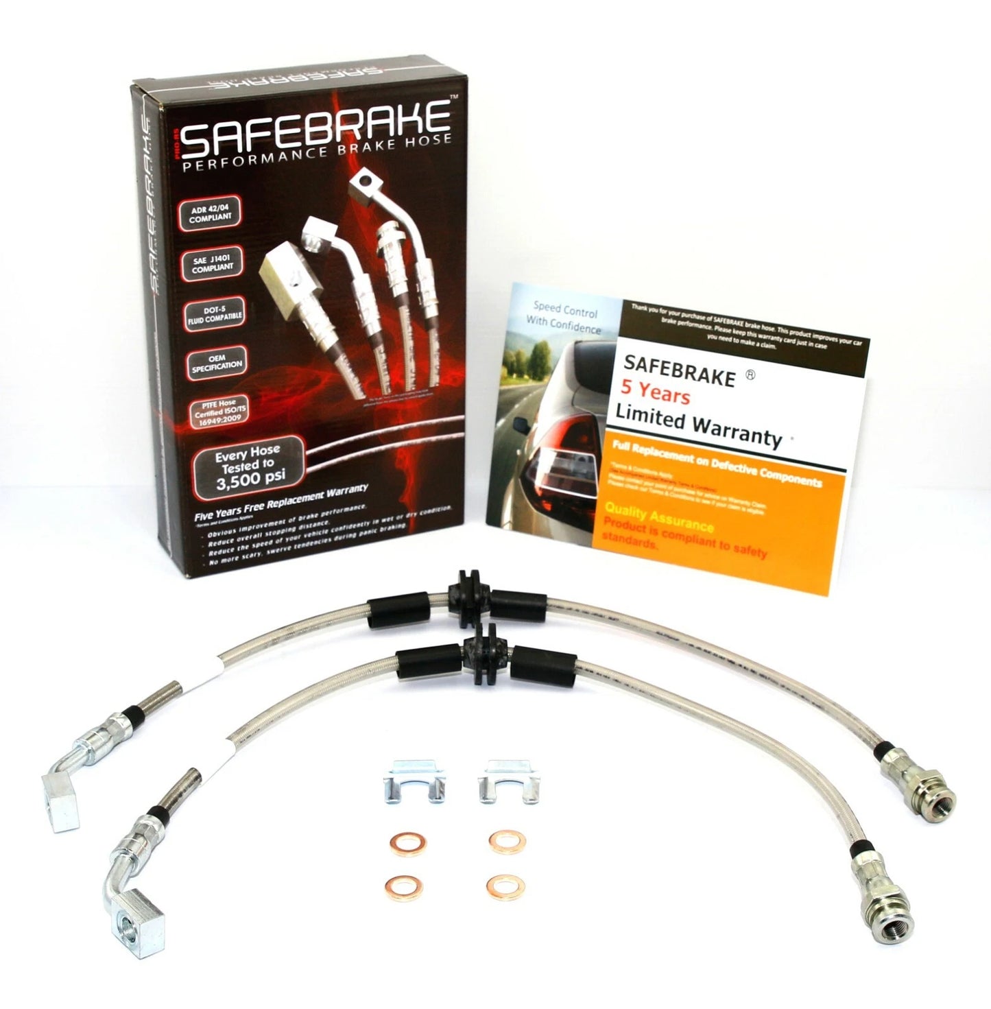 Brake Line Kit for Commodore/Calais VR-VS with VT-VZ Calipers (Front Only)